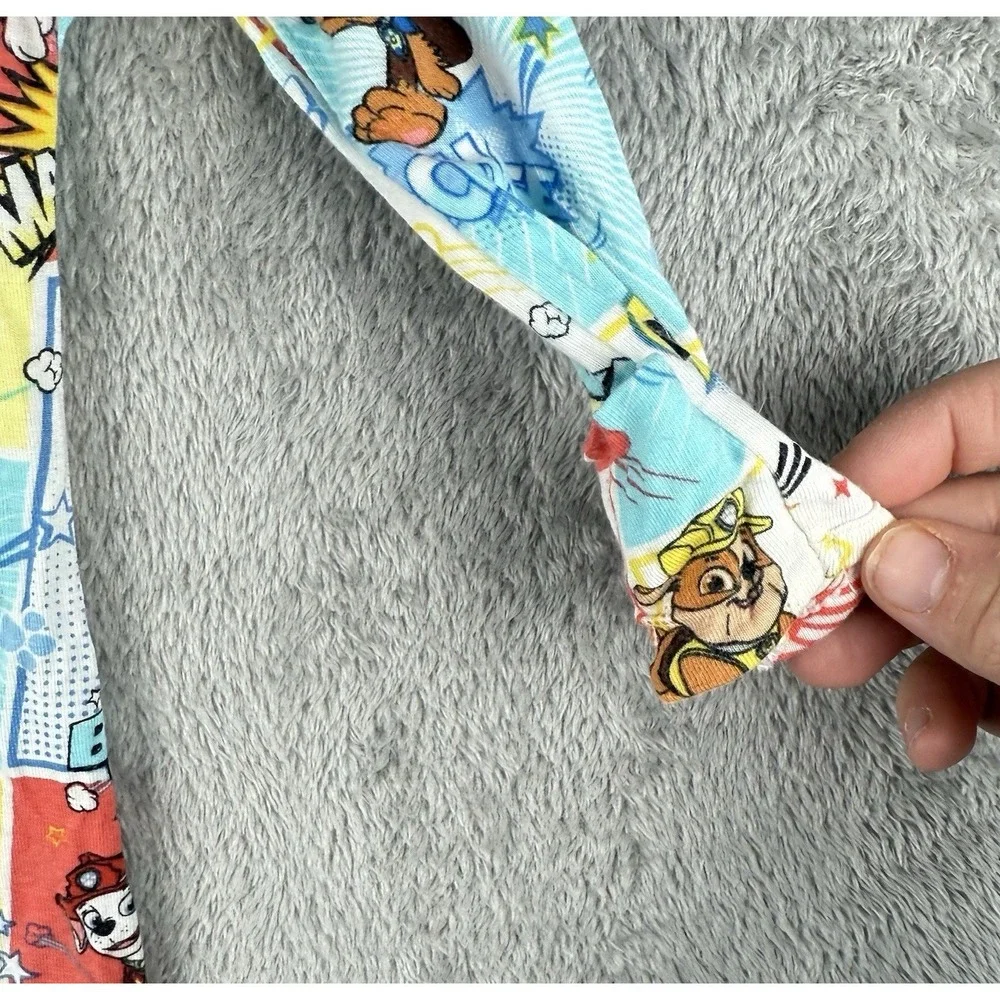 Bellabu Bear Pajamas Baby Boys 3-6 Months Paw Patrol Bamboo One Piece‎ Full Zip